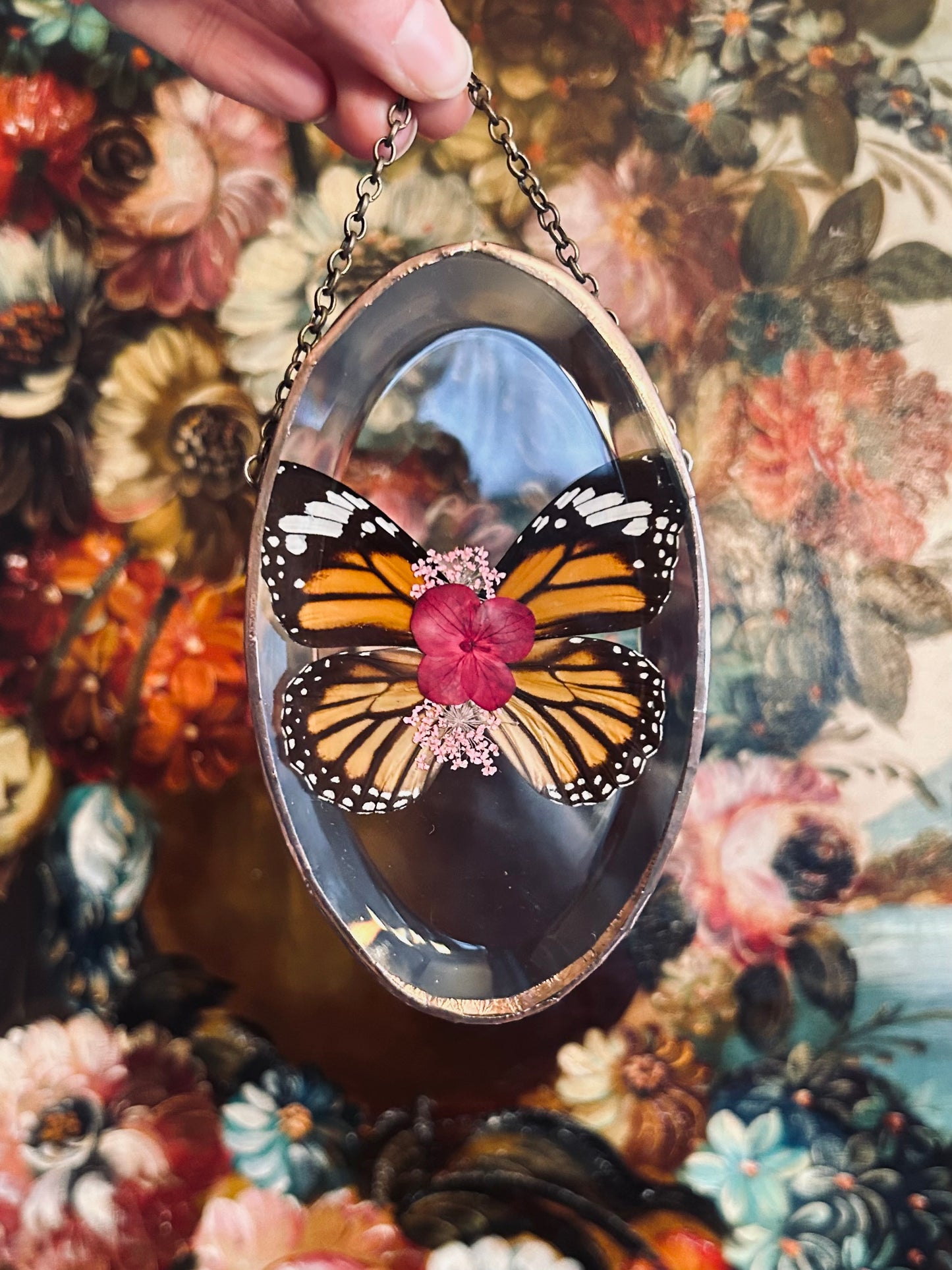Oval Monarch Suncatcher/Wallhanging 4