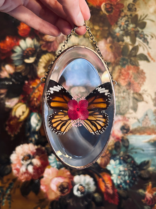 Oval Monarch Suncatcher/Wallhanging 6