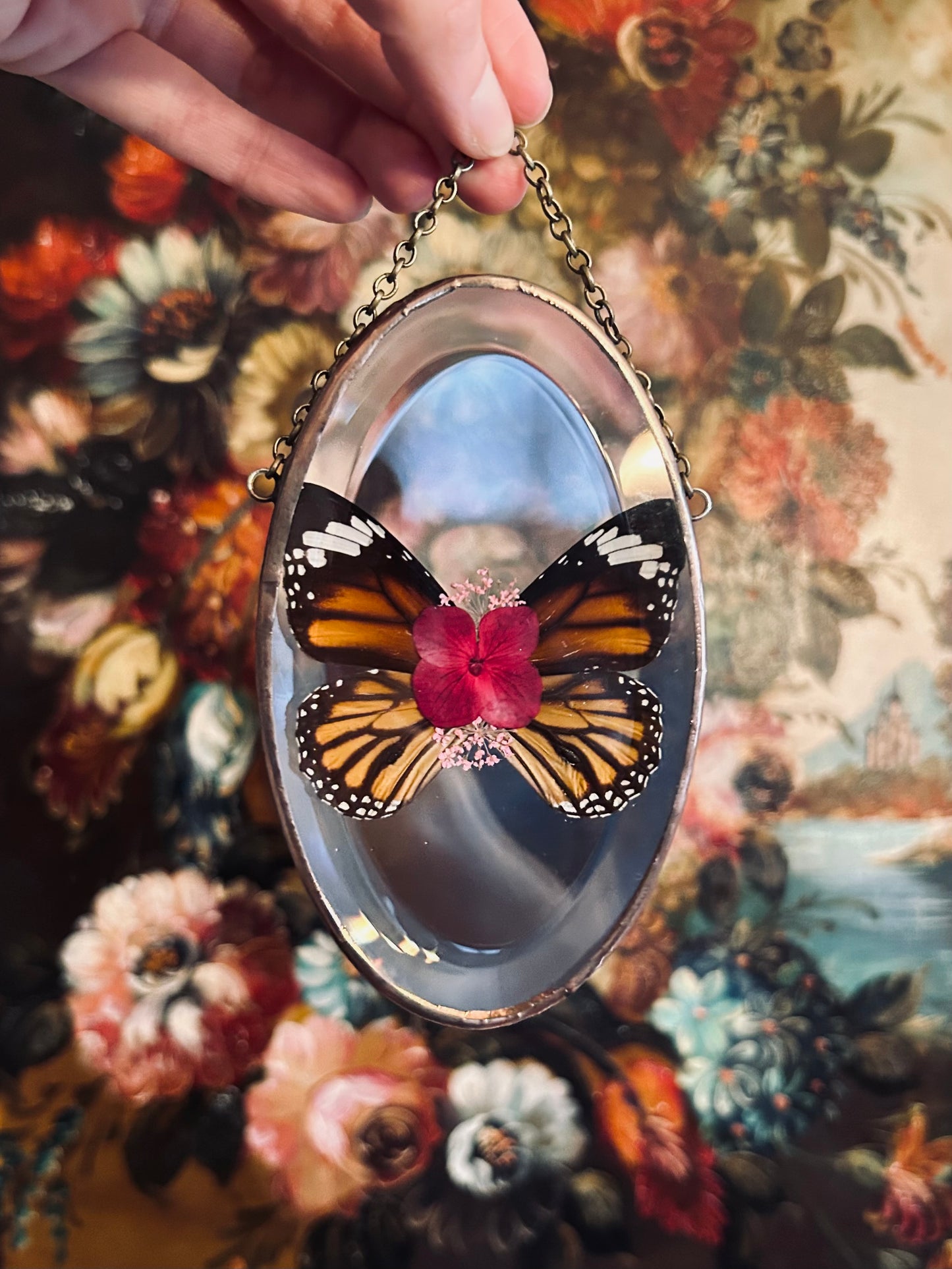 Oval Monarch Suncatcher/Wallhanging 6